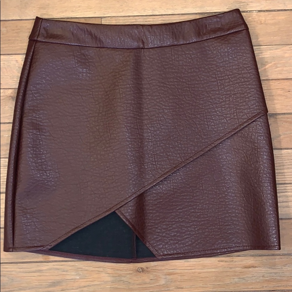 Maroon Skirt